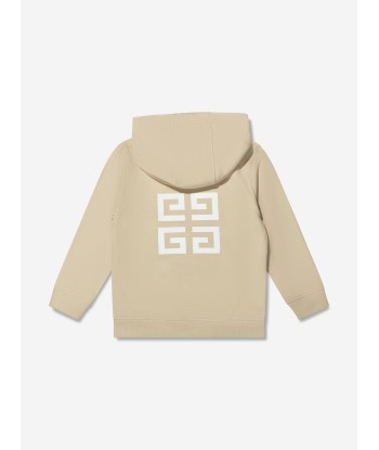 Givenchy Boys Logo Print Hoodie in Cream plus qu'un jeu 