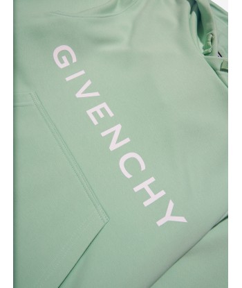 Givenchy Boys Logo Print Hoodie in Green 50-70% off 