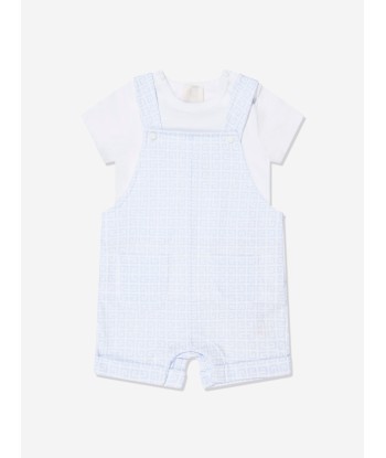 Givenchy Baby Boys T-Shirt And Dungarees Set in Blue la chaussure