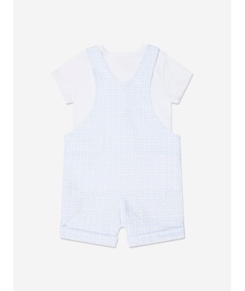 Givenchy Baby Boys T-Shirt And Dungarees Set in Blue la chaussure