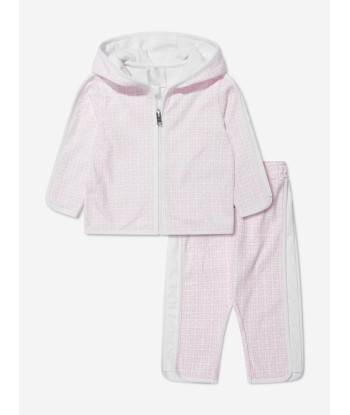 Givenchy Baby Girls 4G Logo Tracksuit in Pink shop