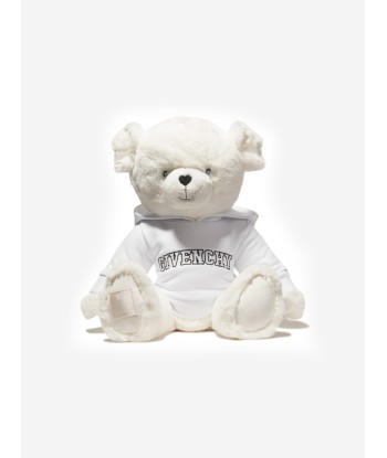 Givenchy Kids Teddy Bear With Hoodie in White hantent personnes