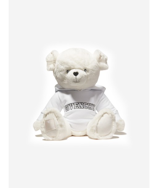 Givenchy Kids Teddy Bear With Hoodie in White hantent personnes