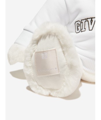 Givenchy Kids Teddy Bear With Hoodie in White hantent personnes