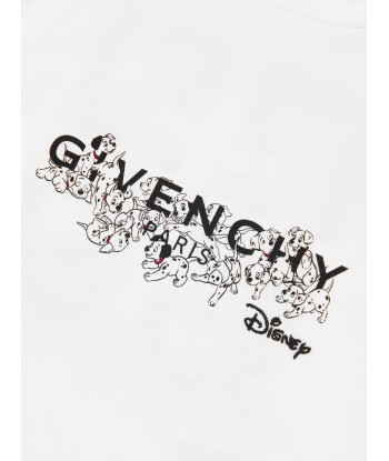 Givenchy Kids Disney Dalmations Print T-Shirt in White paiement sécurisé