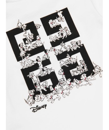 Givenchy Kids Disney Dalmations Print T-Shirt in White paiement sécurisé