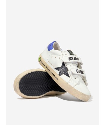 Golden Goose Kids Leather Phyton Print Star Trainers le des métaux précieux