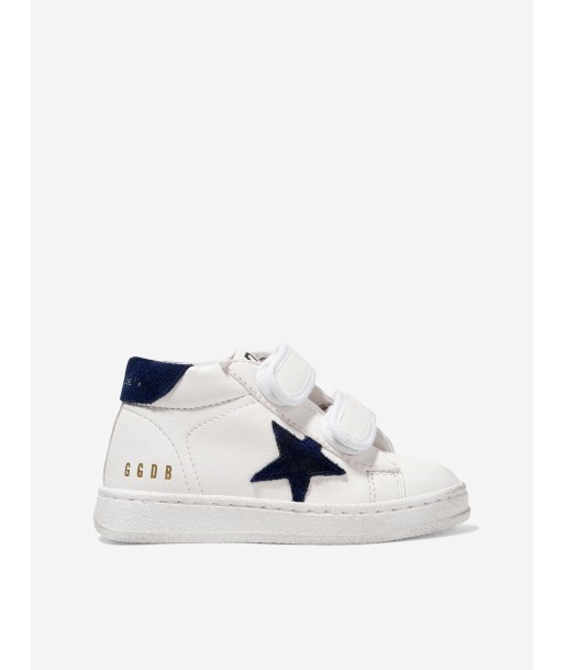 Golden Goose Kids Leather And Suede Star Trainers Les magasins à Paris