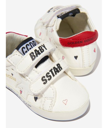 Golden Goose Baby Girls Leather Hearts And Star Trainers de l' environnement