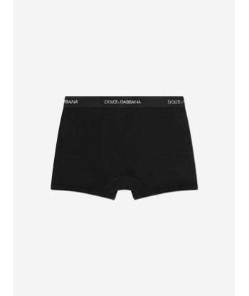 Dolce & Gabbana Boys Boxer Shorts Set (2 Pack) in Black Faites des économies