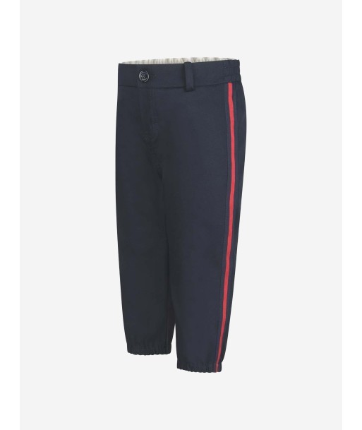 GUCCI Baby Boys Blue Cotton Trousers ouvre sa boutique