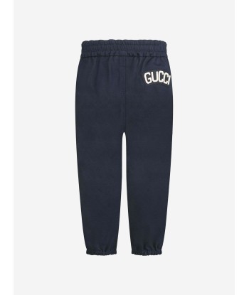 GUCCI Baby Boys Blue Cotton Trousers ouvre sa boutique