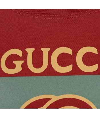 Gucci Kids Cotton Vintage Logo T-Shirt livraison et retour toujours gratuits