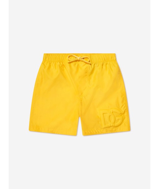 Dolce & Gabbana Boys Swim Shorts in Yellow Les magasins à Paris