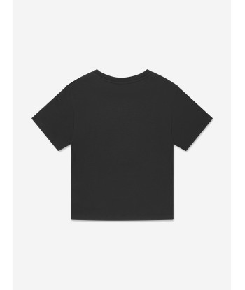 Dolce & Gabbana Boys Logo T-Shirt in Black de la marque