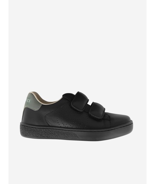 Gucci Leather New Ace Velcro Trainers Economisez 