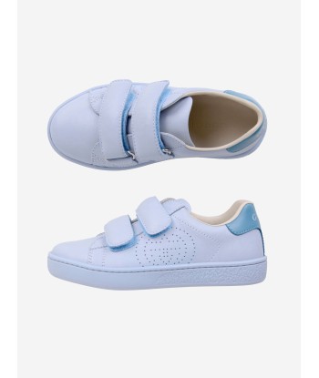 GUCCI Leather New Ace Velcro Trainers Par le système avancé 