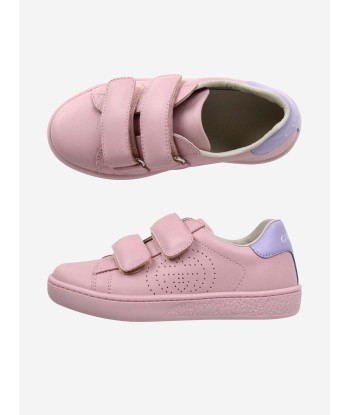 Gucci Leather New Ace Velcro Trainers Economisez 