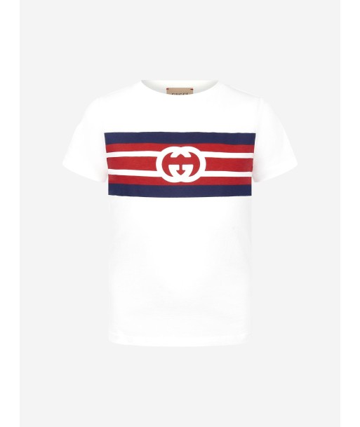 Gucci Boys GG Logo Print T-Shirt Les magasins à Paris