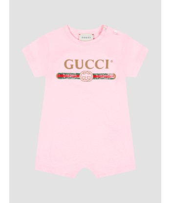 Gucci Baby Girls Romper Gift Set (3 Piece) Véritable concentré