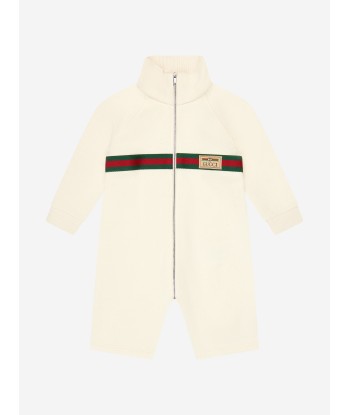 Gucci Baby Web Stripe Romper le concept de la Pate a emporter 