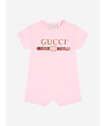 Gucci Baby Girls Romper Gift Set (3 Piece) Véritable concentré