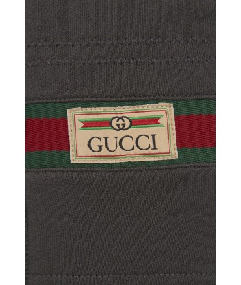 Gucci Kids Logo Joggers in Grey la livraison gratuite