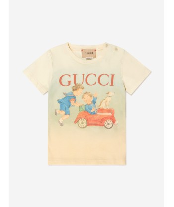 Gucci Baby Boys Car Print T-Shirt votre restaurant rapide dans 