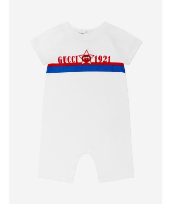 Gucci Baby Logo Print Romper le concept de la Pate a emporter 