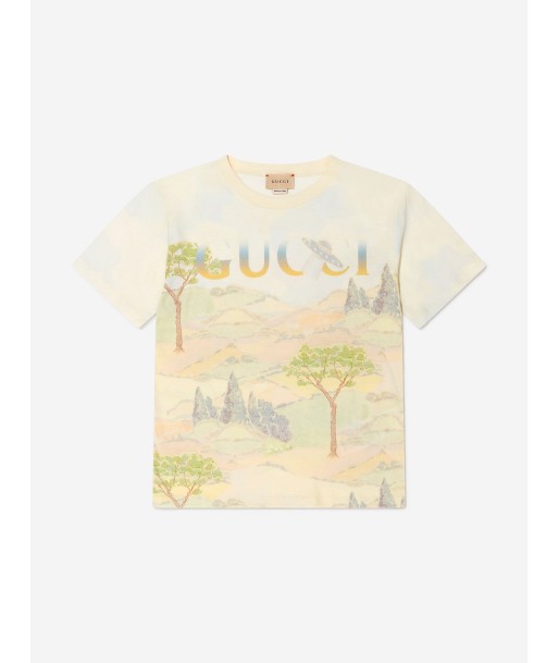 Gucci Boys Landscape Print T-Shirt s'inspire de l'anatomie humaine