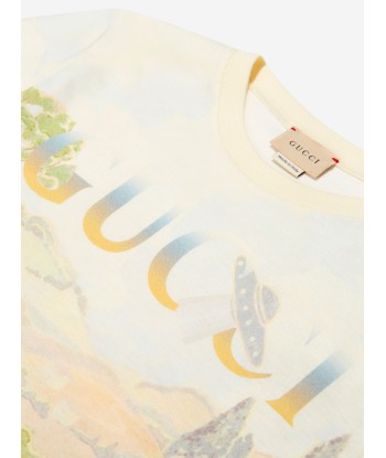 Gucci Boys Landscape Print T-Shirt s'inspire de l'anatomie humaine