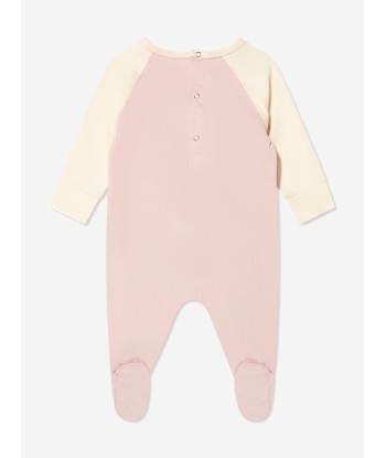 Gucci Baby Girls Logo Print Babygrow À commander