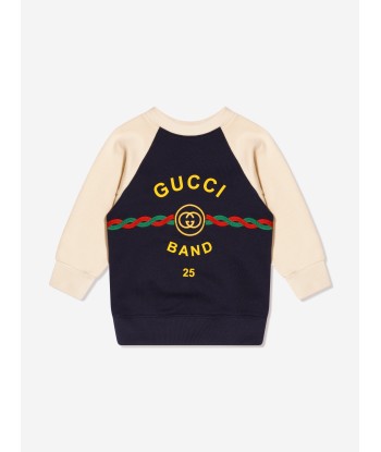 Gucci Baby Embroidered Logo Sweatshirt vous aussi creer 