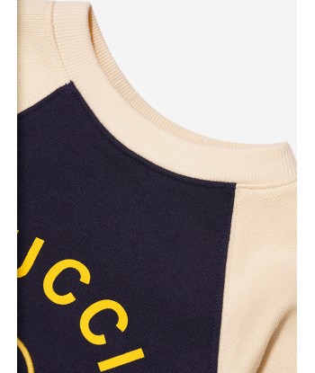 Gucci Baby Embroidered Logo Sweatshirt vous aussi creer 