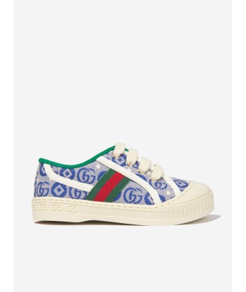 Gucci Kids GG Tennis Trainers rembourrage situé sous