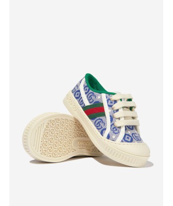 Gucci Kids GG Tennis Trainers rembourrage situé sous