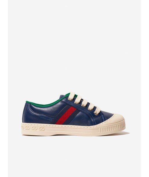 Gucci Kids Leather 1977 Tennis Trainers Découvrez la collection