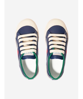 Gucci Kids Leather 1977 Tennis Trainers Découvrez la collection