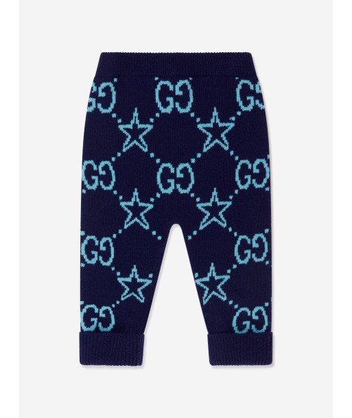 Gucci Baby Boys Wool Intarsia Pants de la marque