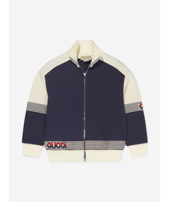 Gucci Boys Logo Zip Up Top prix pour 