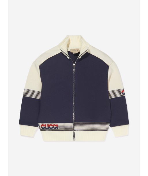 Gucci Boys Logo Zip Up Top prix pour 