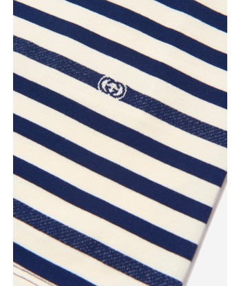 Gucci Boys Striped Logo T-Shirt Par le système avancé 