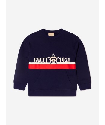 Gucci Kids Logo Print Sweatshirt Profitez des Offres !