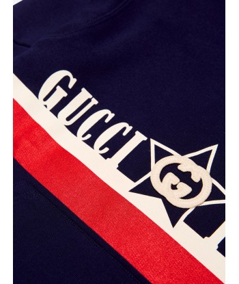 Gucci Kids Logo Print Sweatshirt Profitez des Offres !