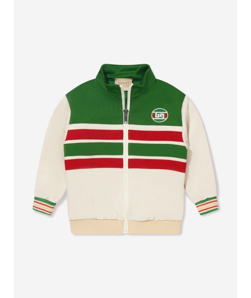 Gucci Baby Boys Logo Zip Up Top de pas cher