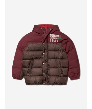 Gucci Boys Down Padded Puffer Jacket le des métaux précieux