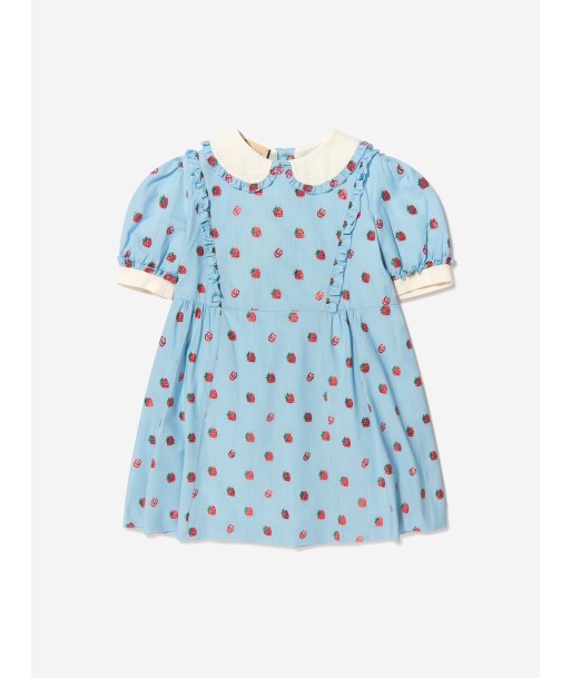 Gucci Girls Strawberry GG Lamè Dress Le MVP de beaucoup