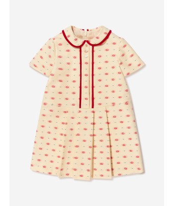 Gucci Baby Girls Wool Blend GG Dress pas cheres