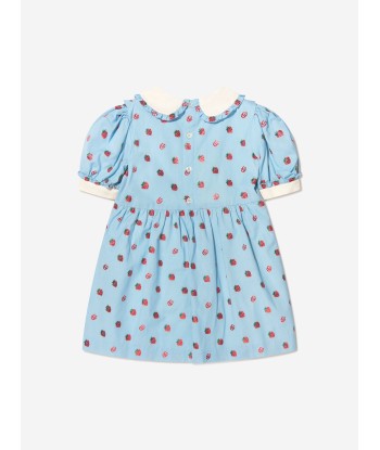 Gucci Girls Strawberry GG Lamè Dress Le MVP de beaucoup