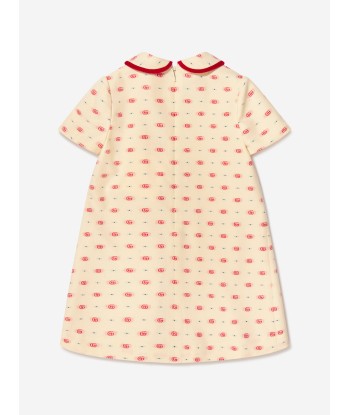 Gucci Baby Girls Wool Blend GG Dress pas cheres